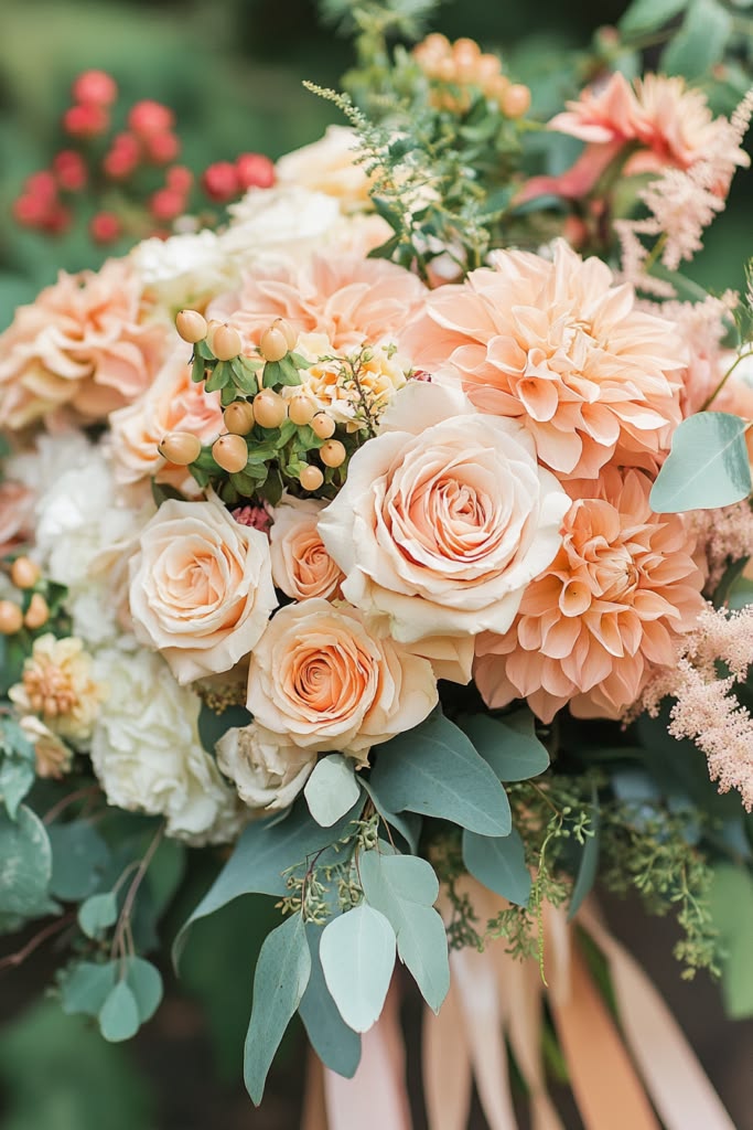 Peach Flowers
