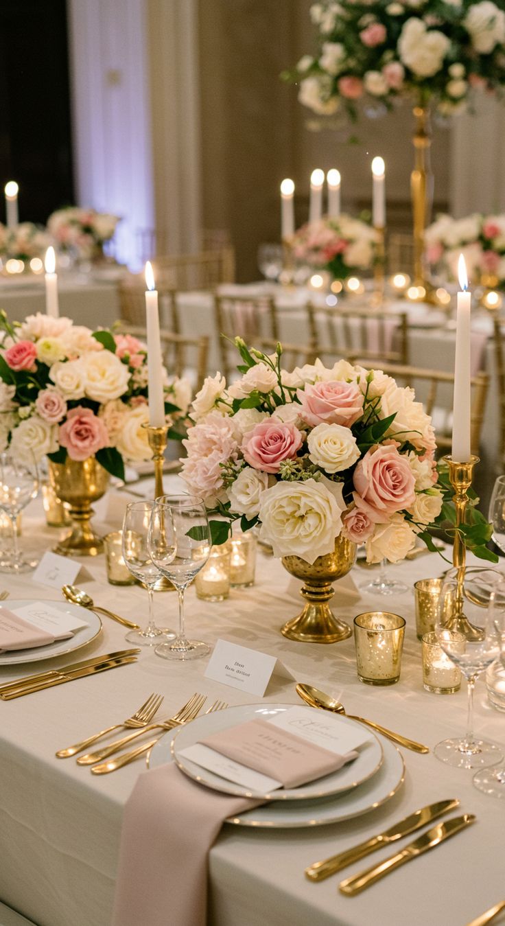 Beautiful wedding flower decoration