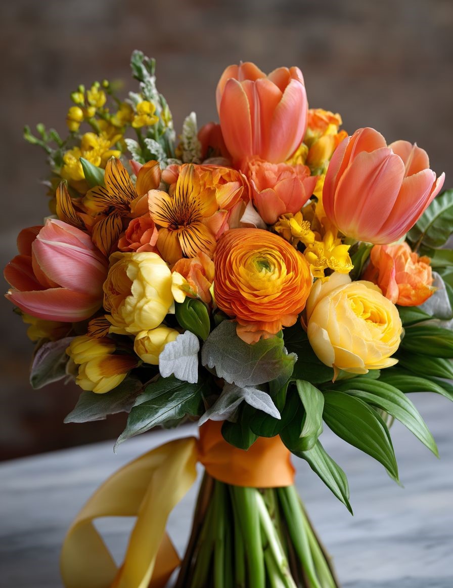 Orange Flowers